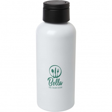 Logo trade promotional products picture of: Trinity 600 ml RCS certified recycled aluminium water bottle with RPET lid